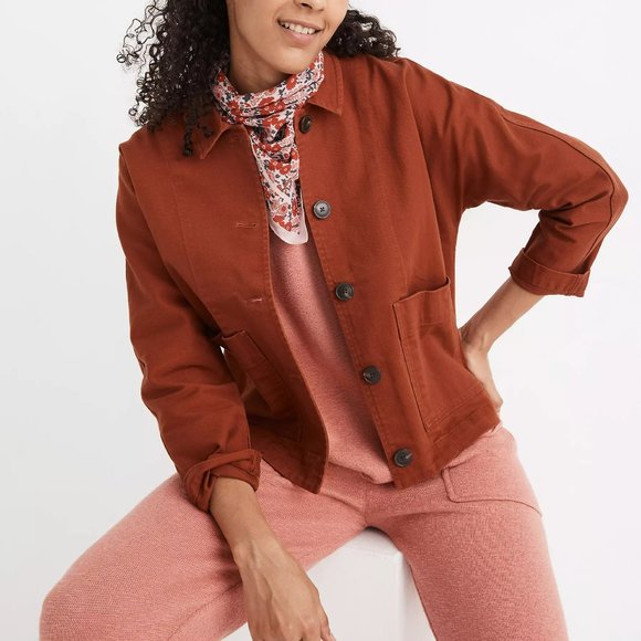 Madewell Jackets & Blazers - Madewell | Pomeray Chore Jacket, Size L
